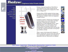 Tablet Screenshot of fluidynebellows.com